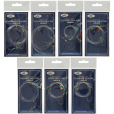 7 x Sea Fishing Terminal Tackle Rigs Traces